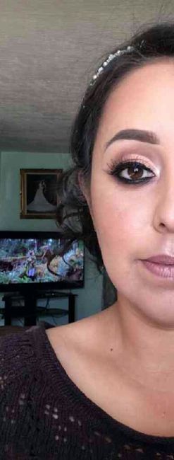  Mi segunda prueba de maquillaje y peinado - 1