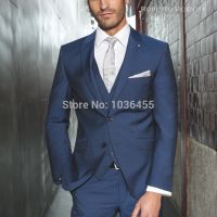 traje en color azul 2