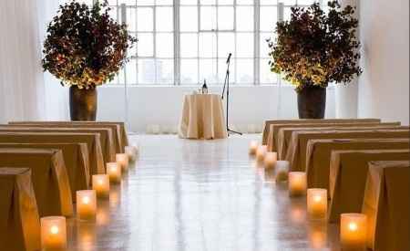 Ideas para la decoración del pasillo de ceremonia - 1