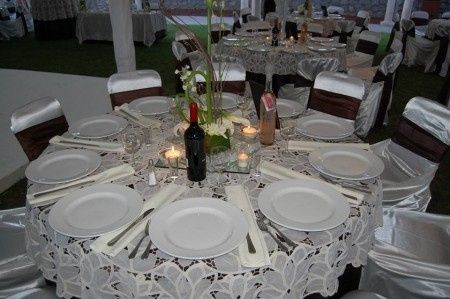 decoracion cafe para ceremonia y baile