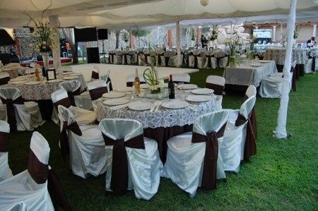 decoracion cafe para ceremonia y baile
