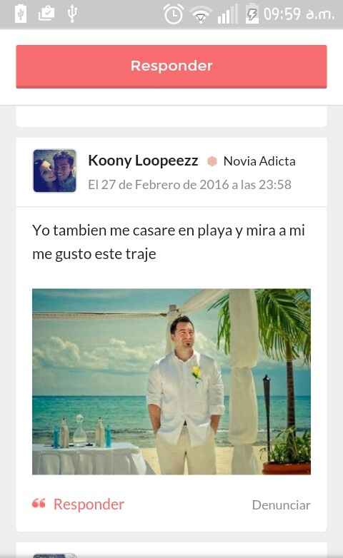 ¿ y el traje del novio? - 1