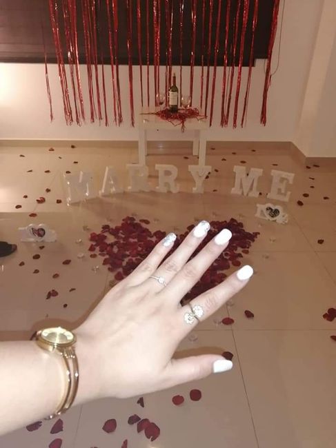 Mi anillo de compromiso Valeria... - 1
