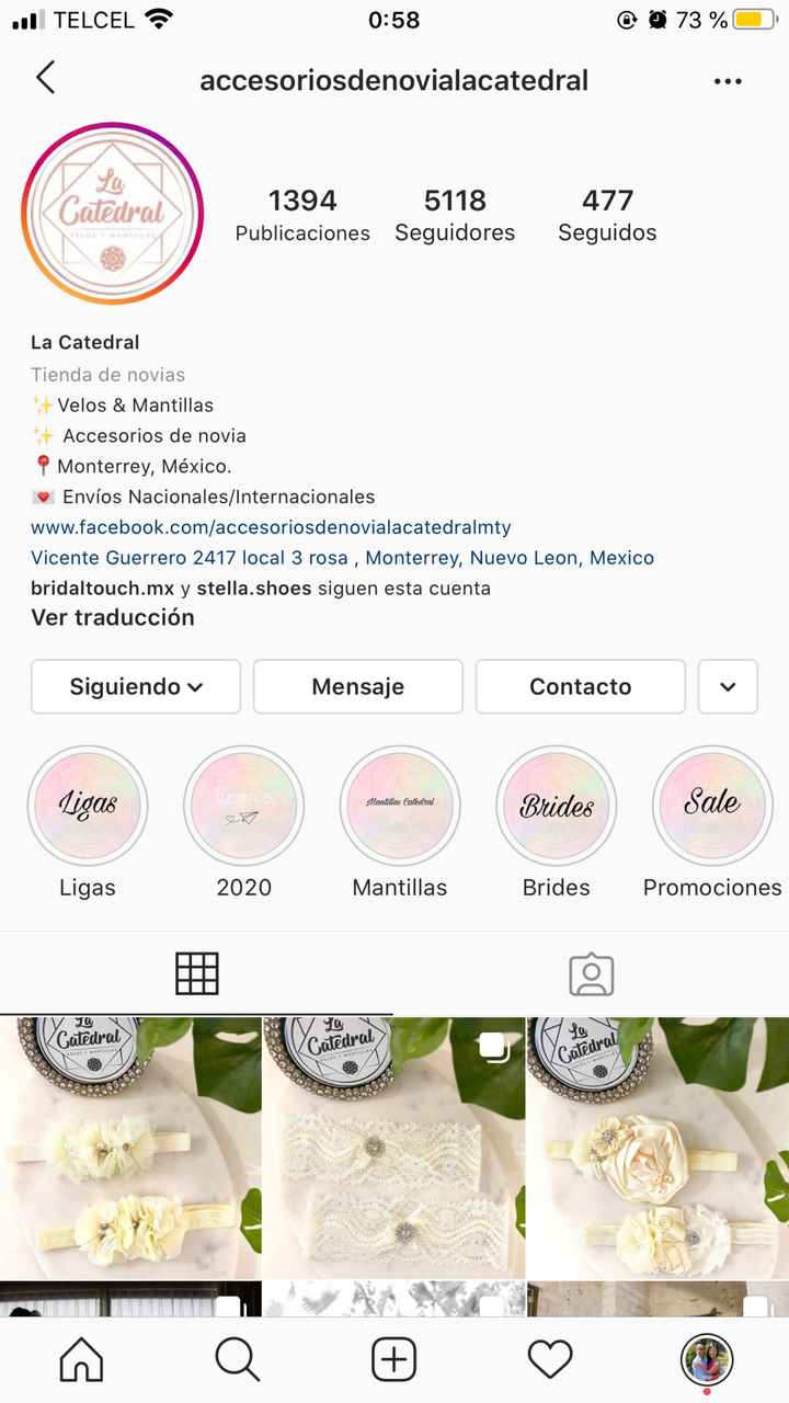 Recomendaciones! Tiendas online de artículos de novia - 1