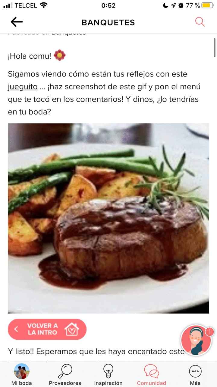Haz screenshot y descubre tu menu - 1