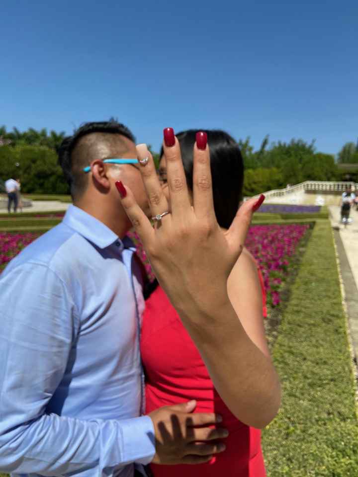 ¿Tenías las uñas hechas cuando te dio el anillo? - 1