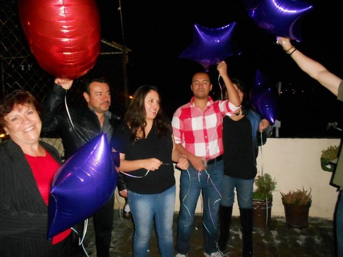 Los globos de amor!!