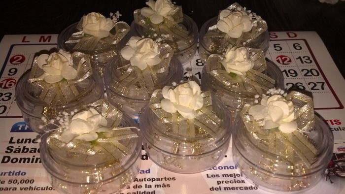 Recuerdos de misa terminados :)  - 1