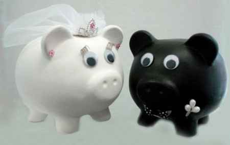 La tradicional pegada de dinero a los novios...!! - 1