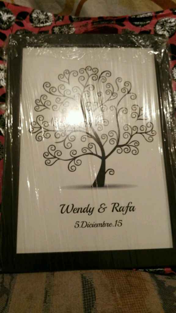 Mi árbol de huellas por fin listo!! - 1