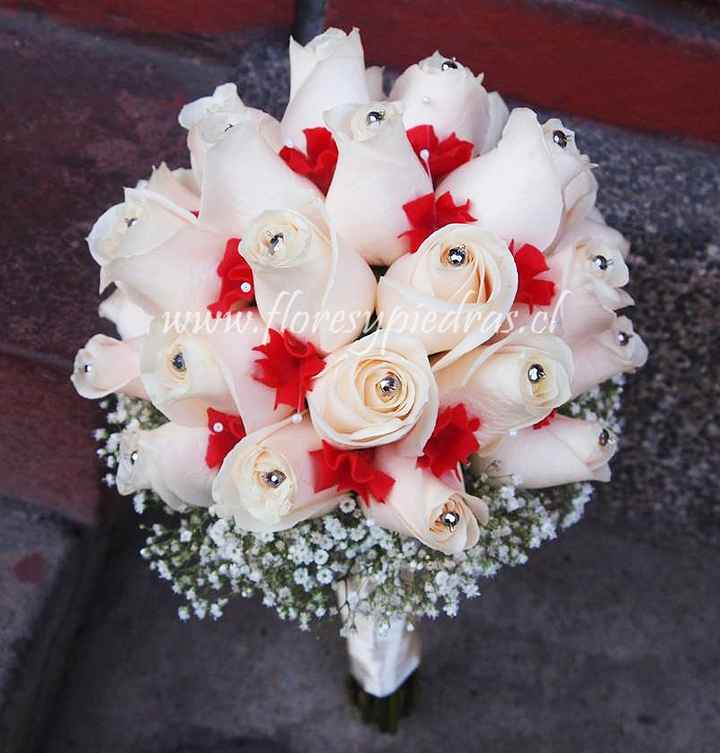 El ramo en rosas blancas y rojas!!! - 4