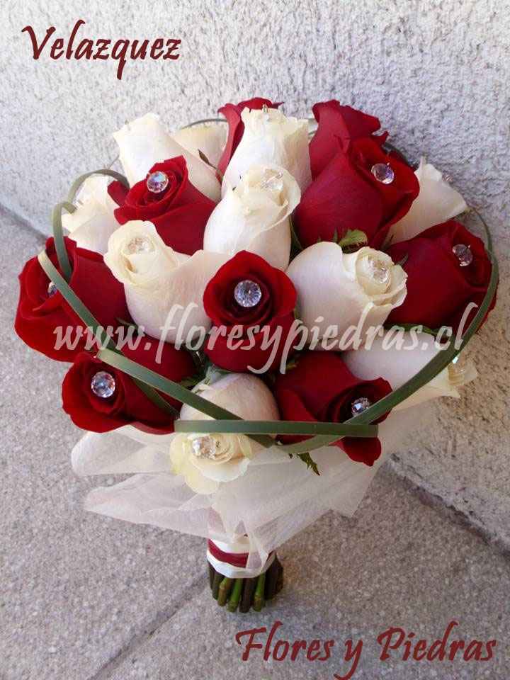 El ramo en rosas blancas y rojas!!! - 5