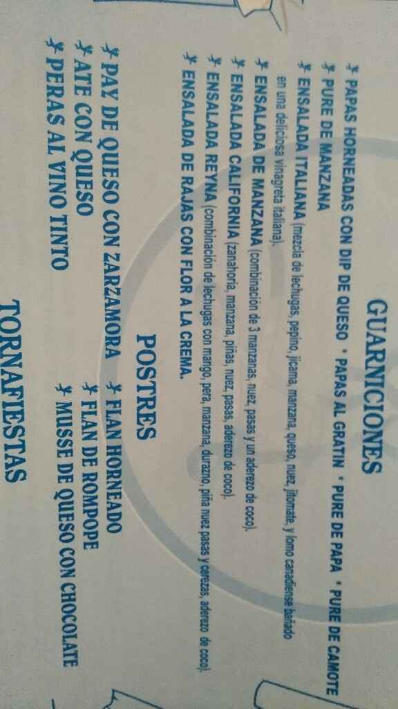 Que menú elegirían? - 4