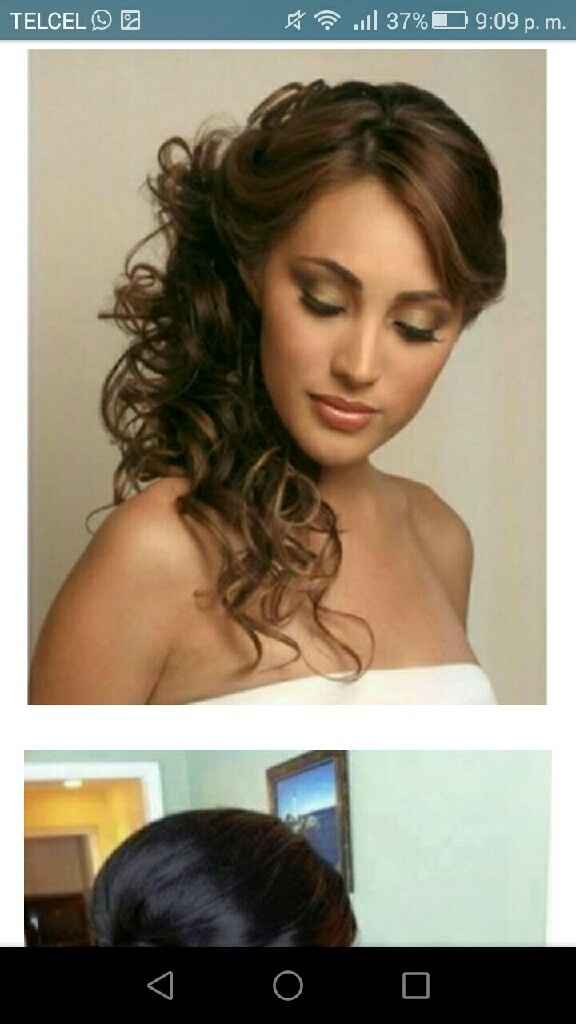 Peinados  semirecogido (s.o.s) - 2