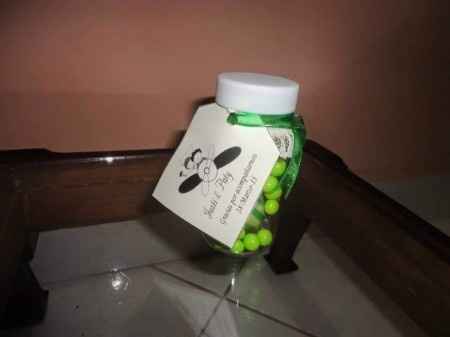 botellita con mentas