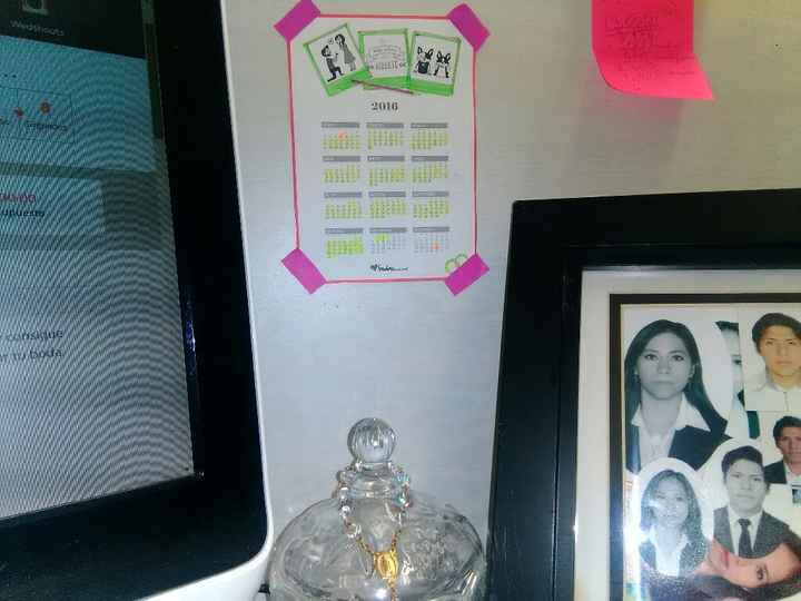 Mi calendario de bodas.com a 50 días. - 1