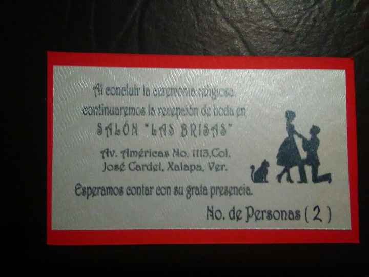 A 30 días súper enferma... avances, invitaciones, fecha para el registro civil, etc. - 3