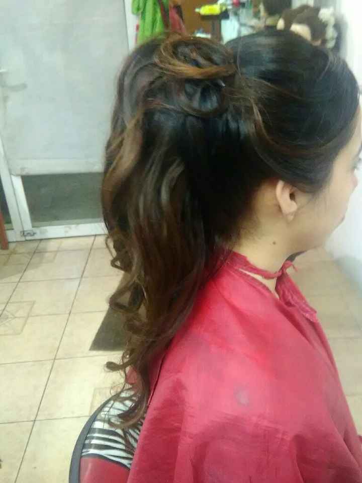 Prueba de peinado. - 1