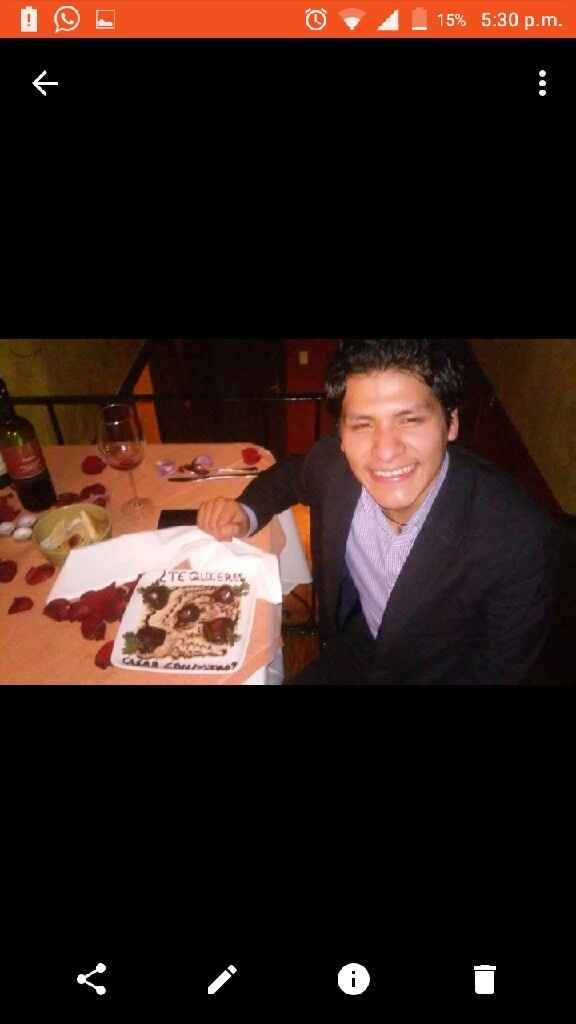 ¿Quién le pidió la mano a quién? - 1