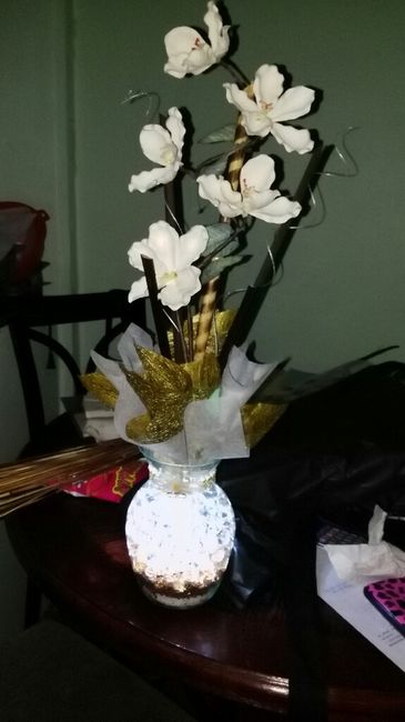 Centros de mesa y recuerdos ya en casa!! - 1
