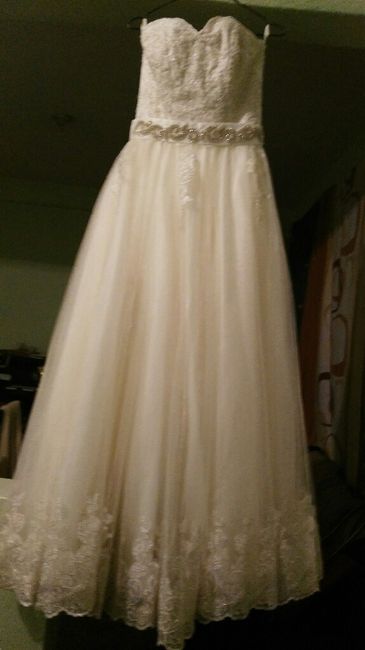 Vestido listo en casa!! - 2