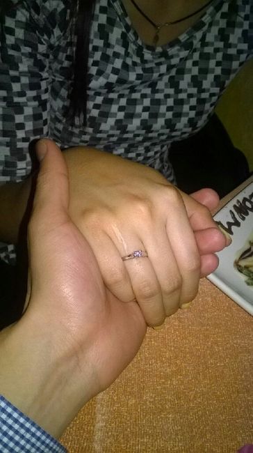 ¿Ya presumiste tu anillo de compromiso? - 1