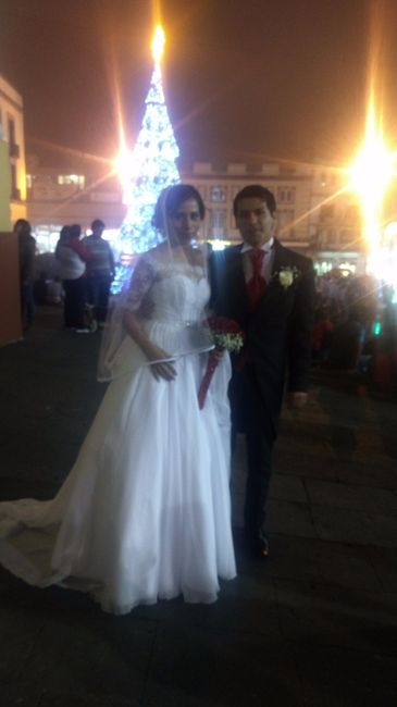 afuera de la iglesia