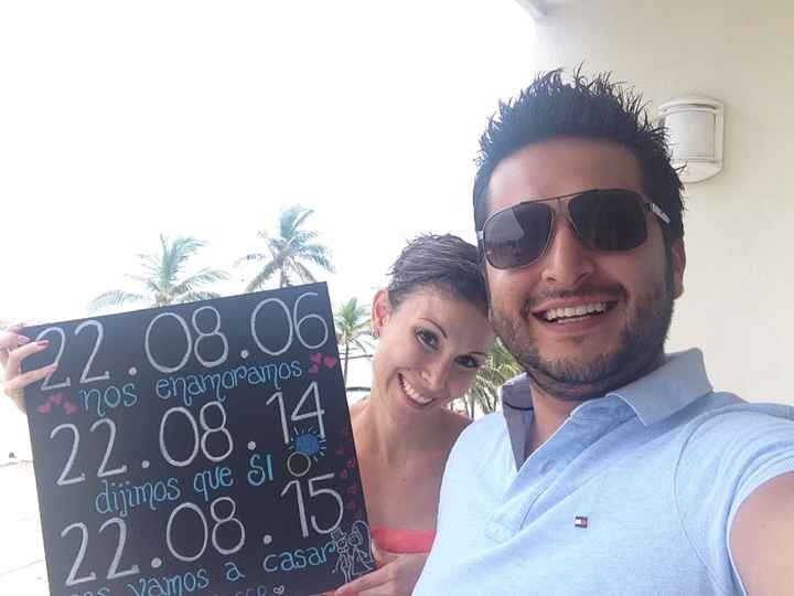 Escribe tu fecha de boda! - 1