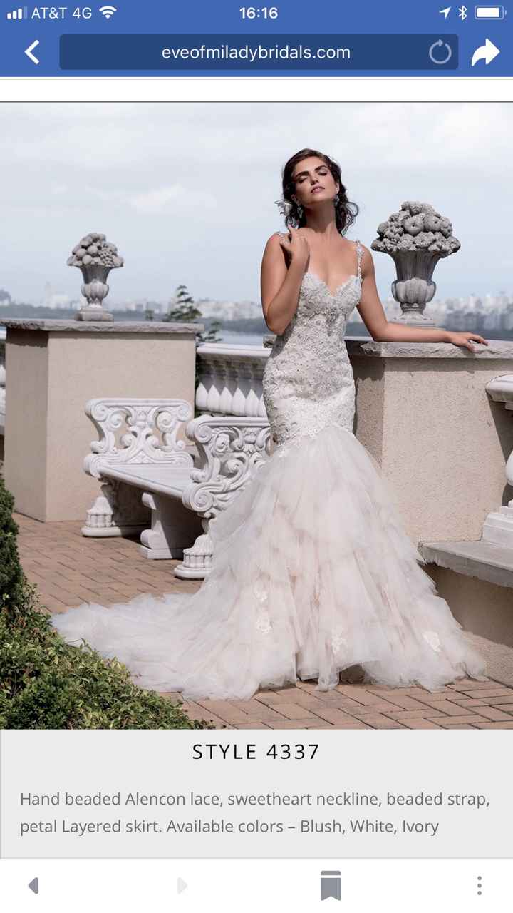 Si tu Fm tuviera que elegir tu vestido de boda.. - 1