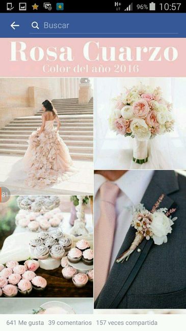 Alguien ha escogido para color de boda el.rosa viejo?? - 1
