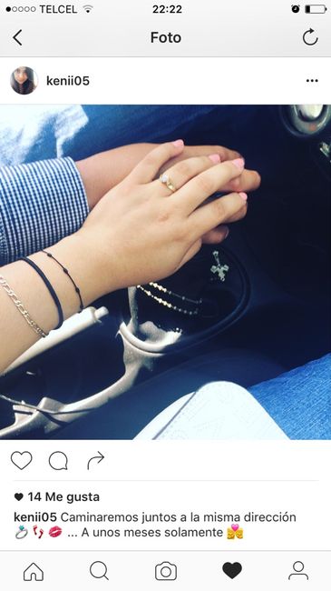 Nuestros anillos de compromiso - 1