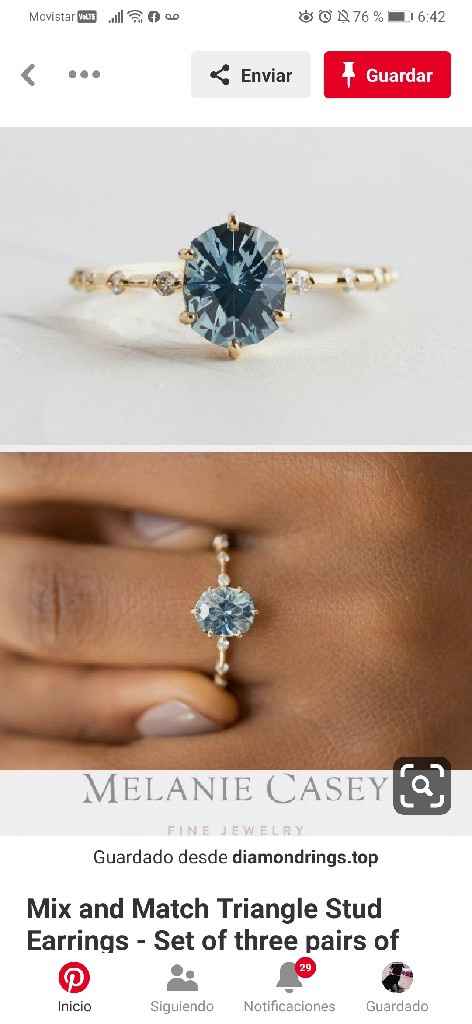 Anillo de compromiso y argolla, 2 en 1?? - 1