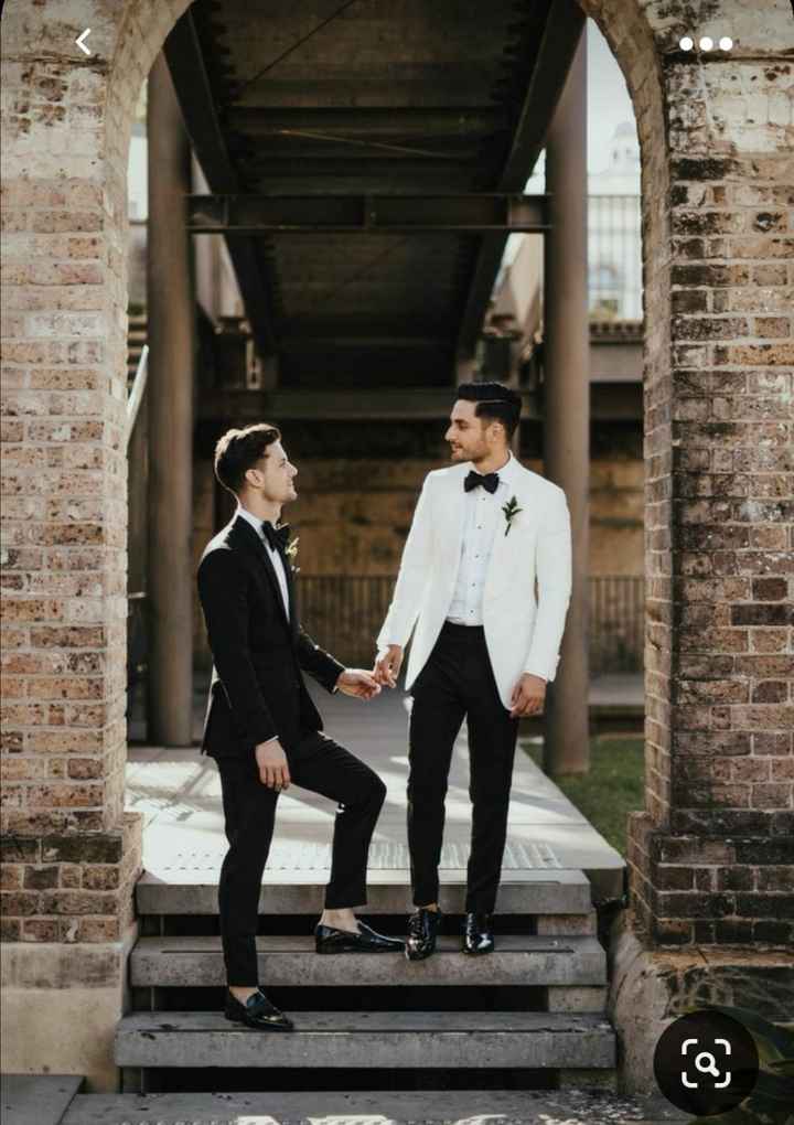 Boda igualitaria: look nupcial en pareja - 1