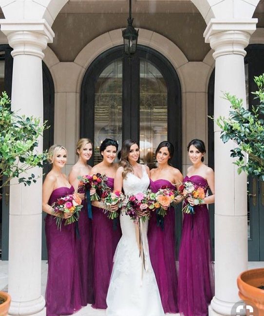Alguién tiene fotos d su boda en color bugambilia o colores violeta? - 5