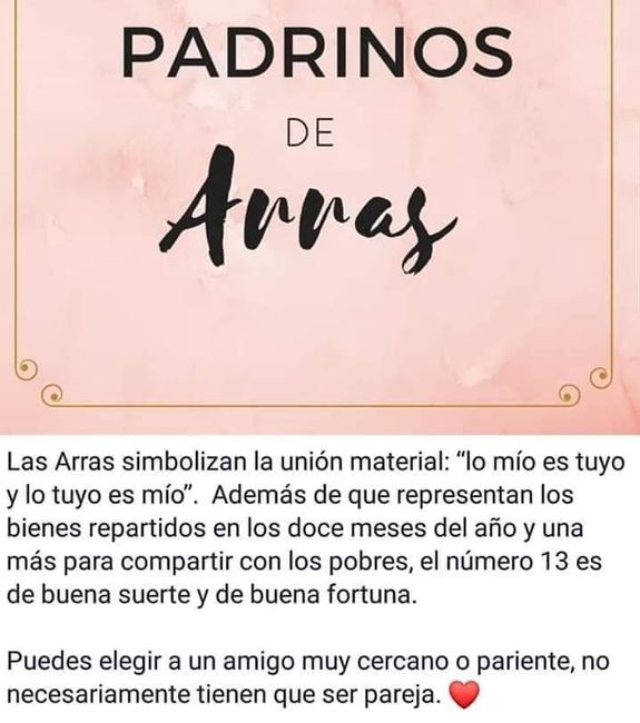 Los padrinos de velacion son los mismos que los de anillos 5