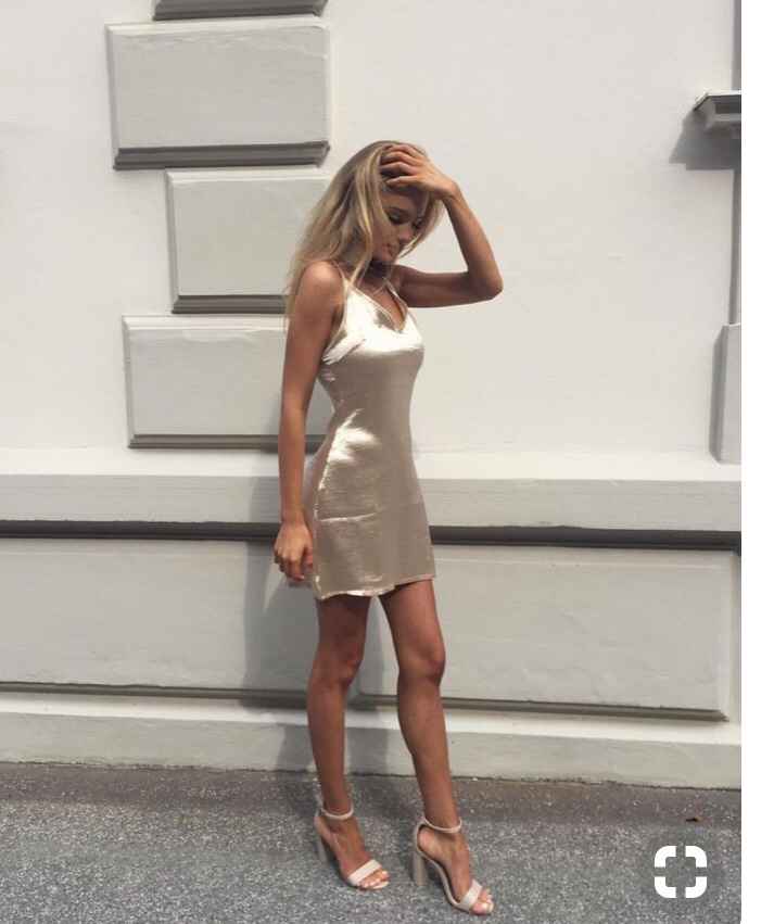 Presuman su vestido de la despedida de soltera! - 1