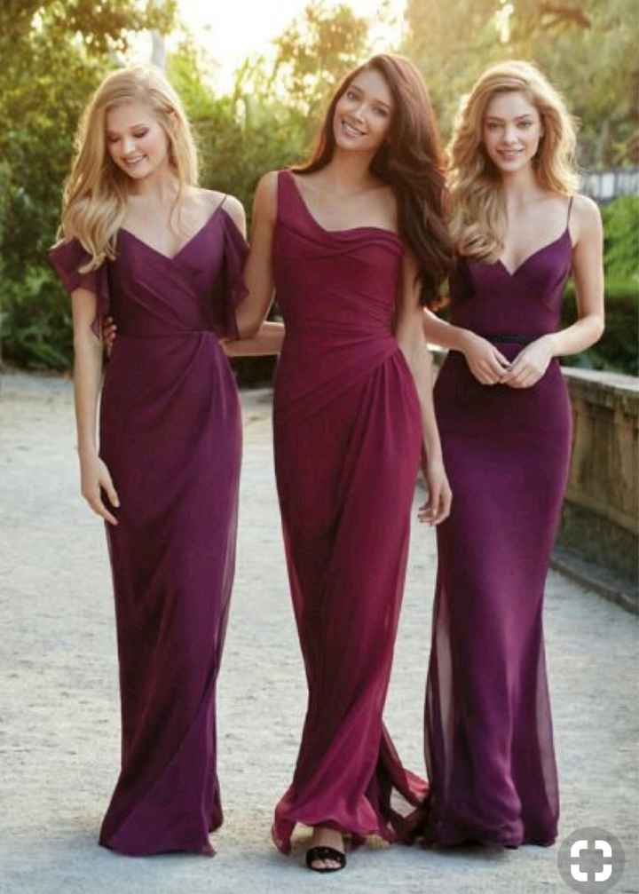 Alguién tiene fotos d su boda en color bugambilia o colores violeta? - 1