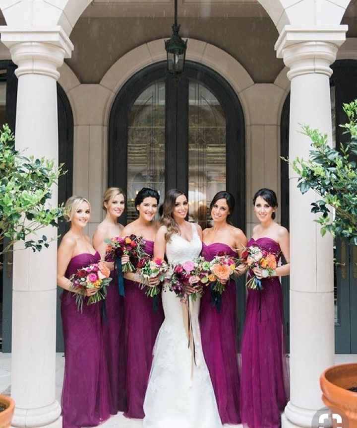 Alguién tiene fotos d su boda en color bugambilia o colores violeta? - 5
