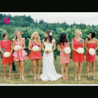 A 9 dias y los vestidos de las damas llegan en otro color - 1