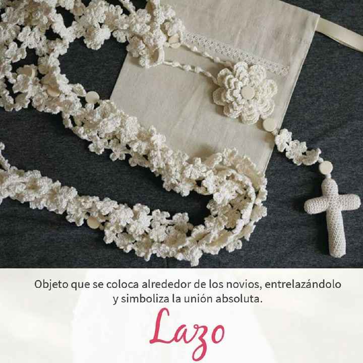 Anillos de boda, velo de novia, lazo, arras.... - 4