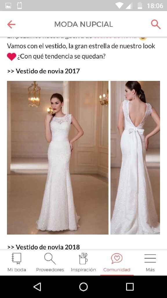 Novia 2017 con un toque de 2018 - 1