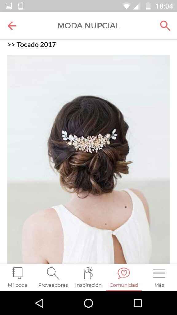 Novia 2017 con un toque de 2018 - 2