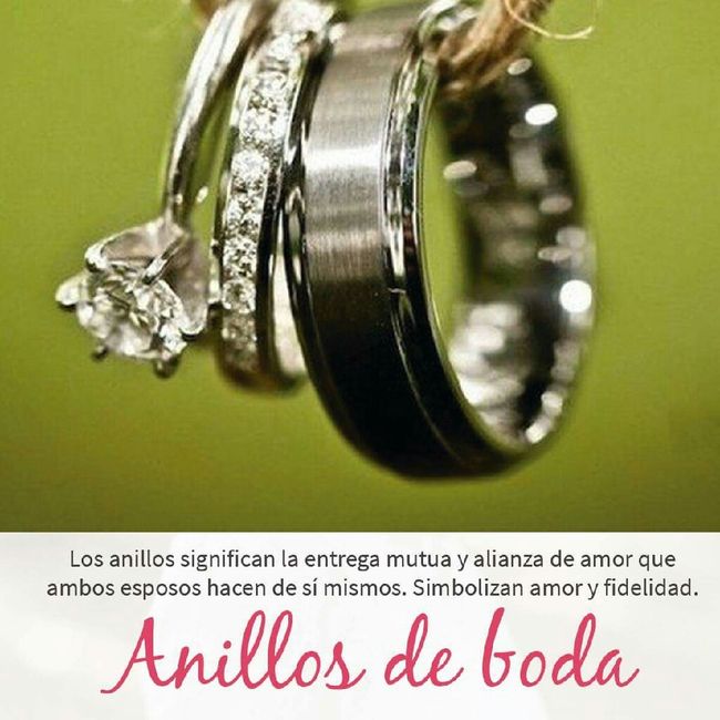 Anillos de boda, velo de novia, lazo, arras.... - 2