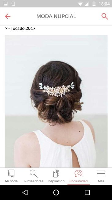 Novia 2017 con un toque de 2018 - 2