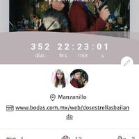 Mi marcador en el primer día del año 2019⏳👰🏻🤵🏻 - 1