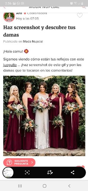 Haz screenshot y descubre tus damas - 1