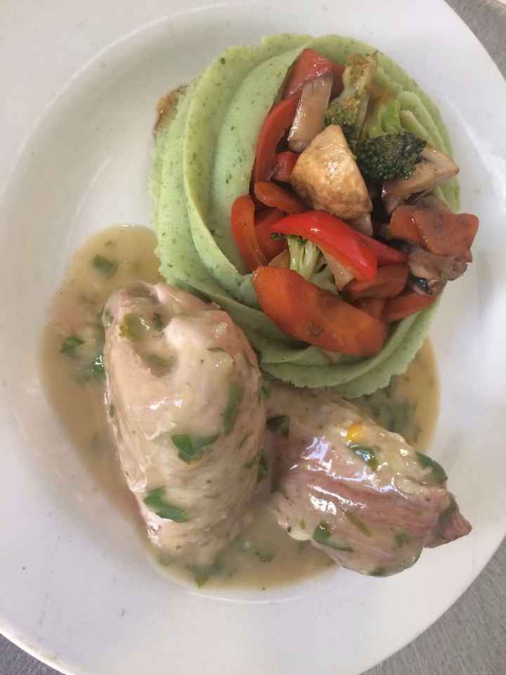 cerdo con salsa champiñon 