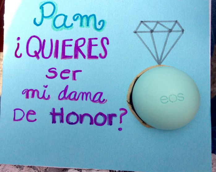 Petición damas de honor - 1