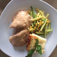 pollo con salsa chipotle