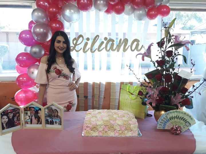 Yo en mi despedida en mi trabajo